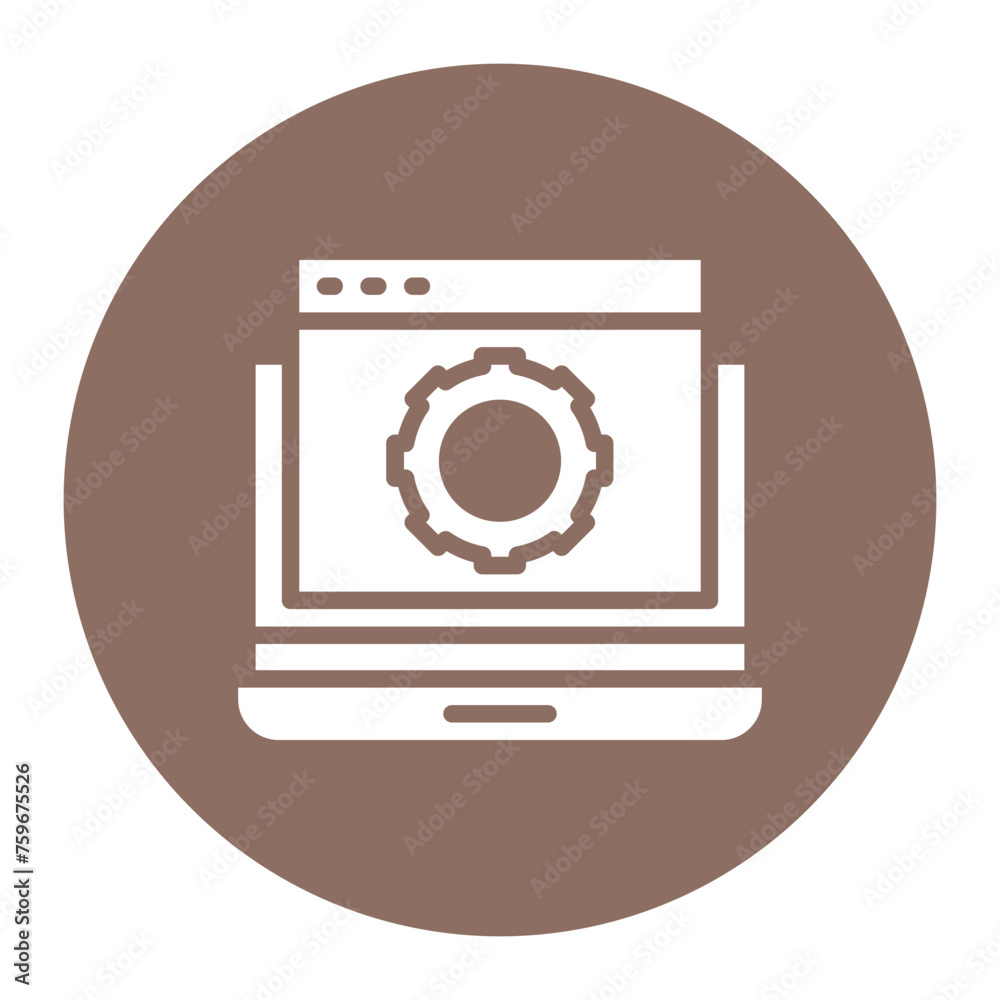 IT Automation icon vector image. Can be used for Cyberpunk. IT Automation icon vector image. Can be used for Cyberpunk.
