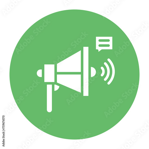 Brand Mentions icon vector image. Can be used for Video Blog.