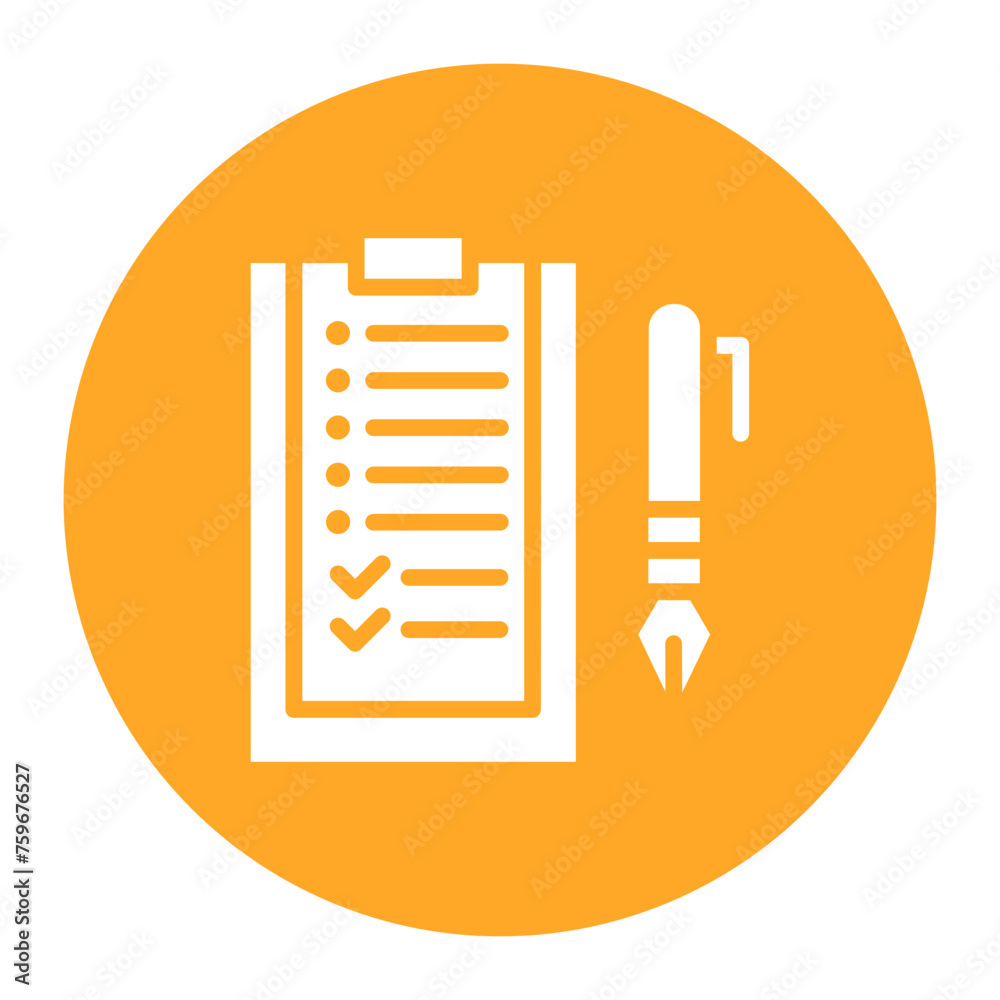 Summary List icon vector image. Can be used for Documents And Files. Summary List icon vector image. Can be used for Documents And Files.