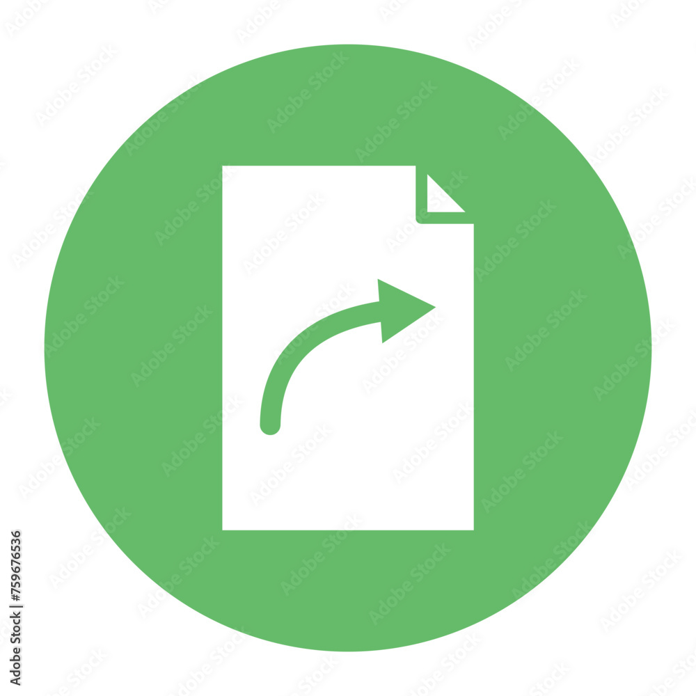 Symlink File icon vector image. Can be used for Documents And Files. Symlink File icon vector image. Can be used for Documents And Files.