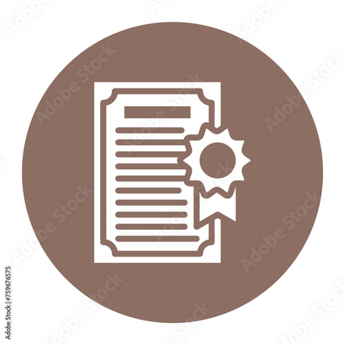 Articles Incorporation icon vector image. Can be used for Credit And Loan.