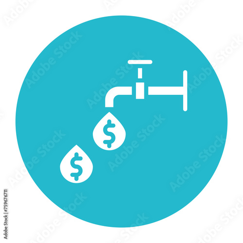 Liquidity icon vector image. Can be used for Credit And Loan.