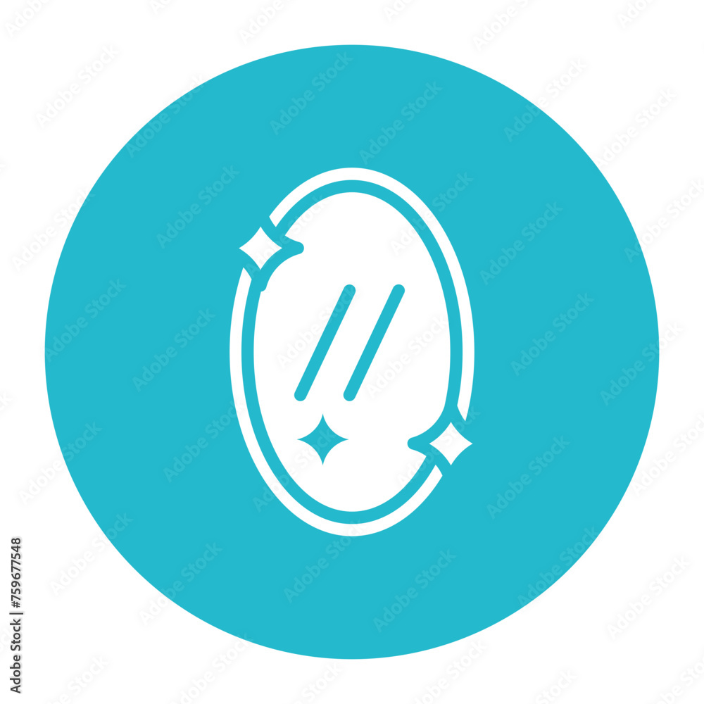 Mirror icon vector image. Can be used for Cosmetology. Mirror icon vector image. Can be used for Cosmetology.
