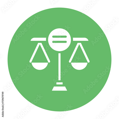 Equality icon vector image. Can be used for Human Rights.