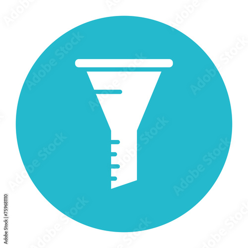 Filter icon vector image. Can be used for Online Store.