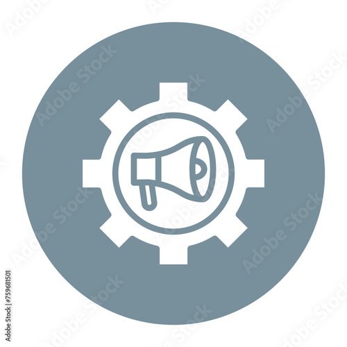 Awareness icon vector image. Can be used for Protesting and Civil Disobedience.