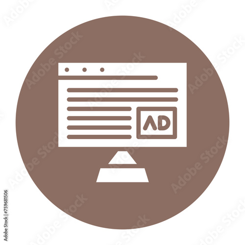 Banner icon vector image. Can be used for Protesting and Civil Disobedience.