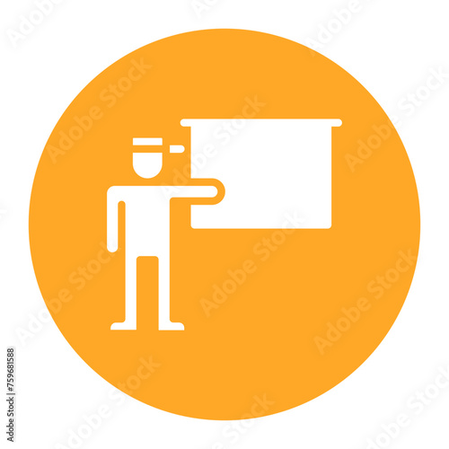 Demonstration icon vector image. Can be used for Protesting and Civil Disobedience.