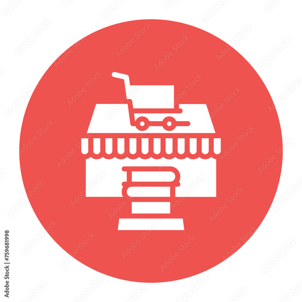 Online Book Store icon vector image. Can be used for Literature. Online Book Store icon vector image. Can be used for Literature.