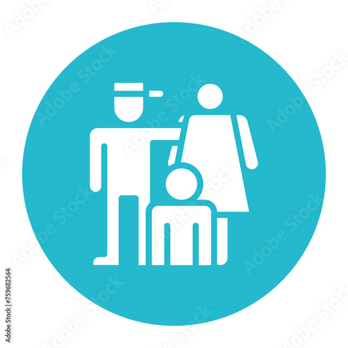 Family icon vector image. Can be used for Lifestyles.