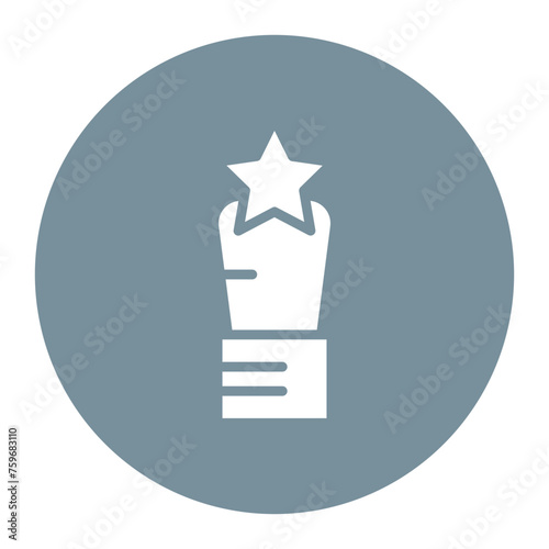 Film Festival icon vector image. Can be used for Filmmaking.