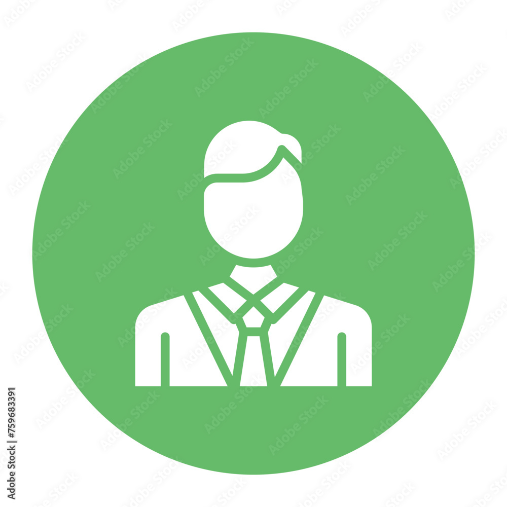 Business Man icon vector image. Can be used for Achievements. Business Man icon vector image. Can be used for Achievements.