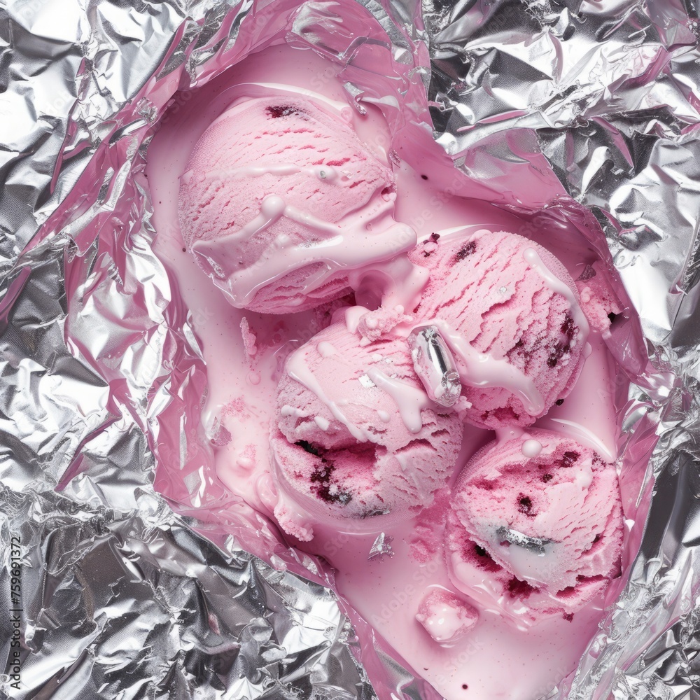 Obraz premium ice cream background.