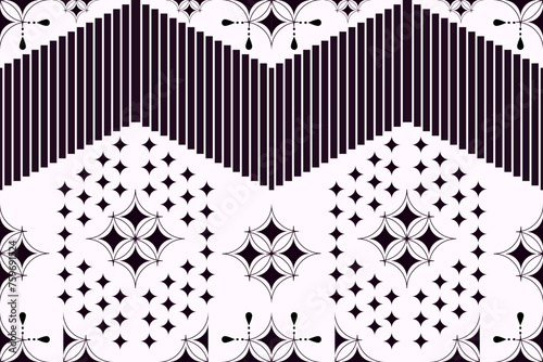 Pattern background from geometric shapes stripes. For destroying gift wrap book cover clothes table cloth Design geometric ethnic oriental ikat.