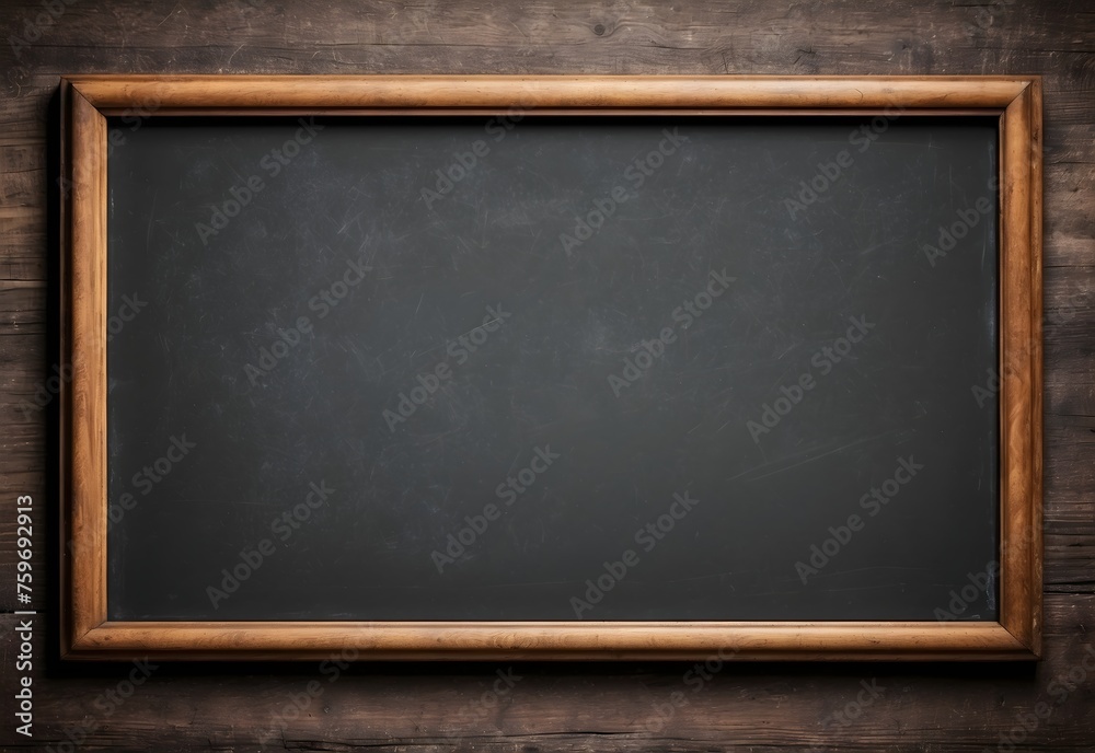 A chalkboard style blank text box with a dusty texture and ample copy space, suited for educational or casual content, generative AI A chalkboard style blank text box with a dusty texture and ample copy space, suited for educational or casual content, generative AI
