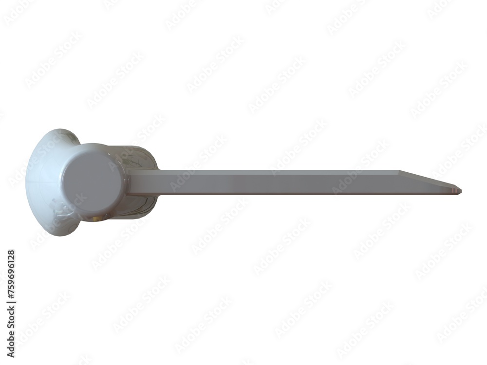 Hard Plastic Bench Scraper 3D print model Hard Plastic Bench Scraper 3D print model