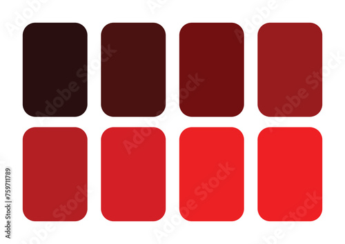 Vibrant Red Color Palette: Shades and Inspirations