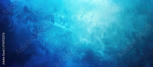 Beautiful blue gradient background with noise. Texture suitable for various projects and presentations.