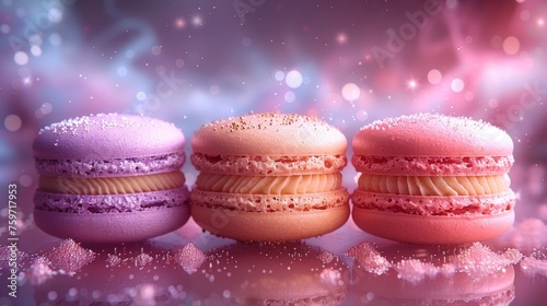 macaroons on a plate