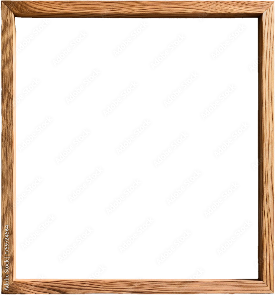 The Empty Wooden Picture Frame The Empty Wooden Picture Frame