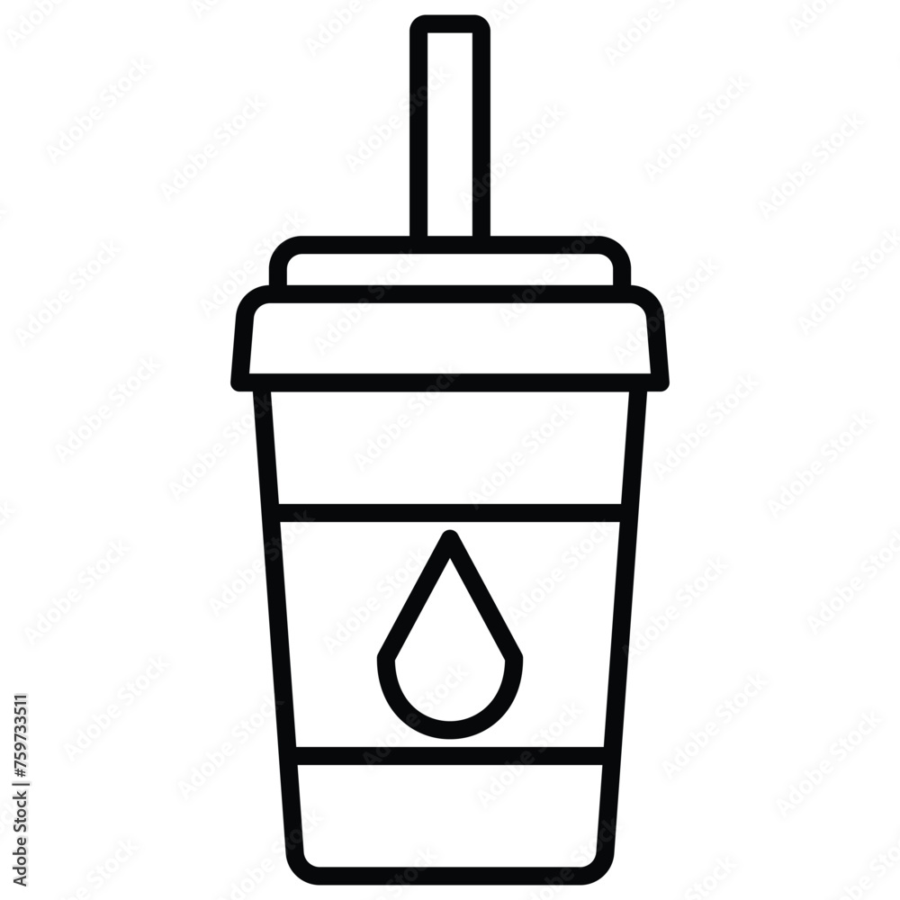 coffee cup icon vector template design flat and simple coffee cup icon vector template design flat and simple