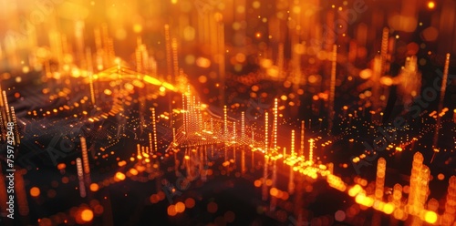gold computer graphics background
