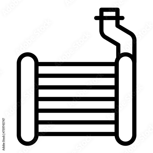 Vector Design Evaporator Icon Style