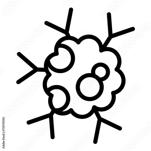 Vector Design Oncologist Icon Style