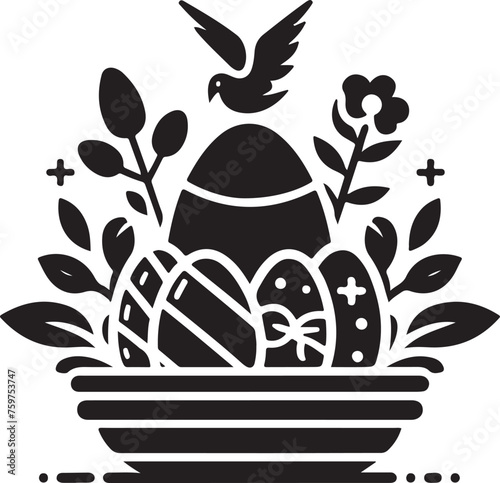 Best  Vector Design Ester icon illustration