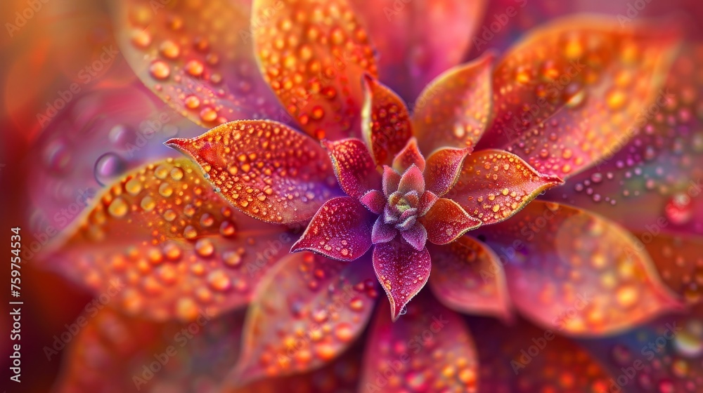 Generate an image capturing the mesmerizing transformation of a seed