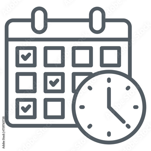 Calendar Icon Element For Design