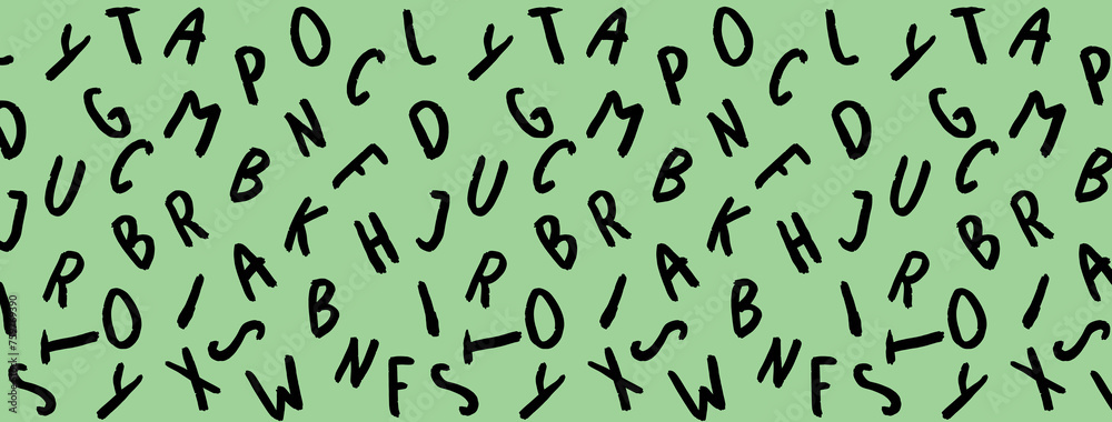 template with the image of keyboard symbols. set of letters. Surface template. pastel yellow green background. Horizontal image. Banner for insertion into site. template with the image of keyboard symbols. set of letters. Surface template. pastel yellow green background. Horizontal image. Banner for insertion into site.