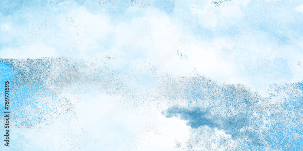 Fototapeta premium winter love blue grunge watercolor backgrounds scratch splash white effect on the color affect modern pattern creative design high-resolution wallpaper sky smoke color laxerious marble f