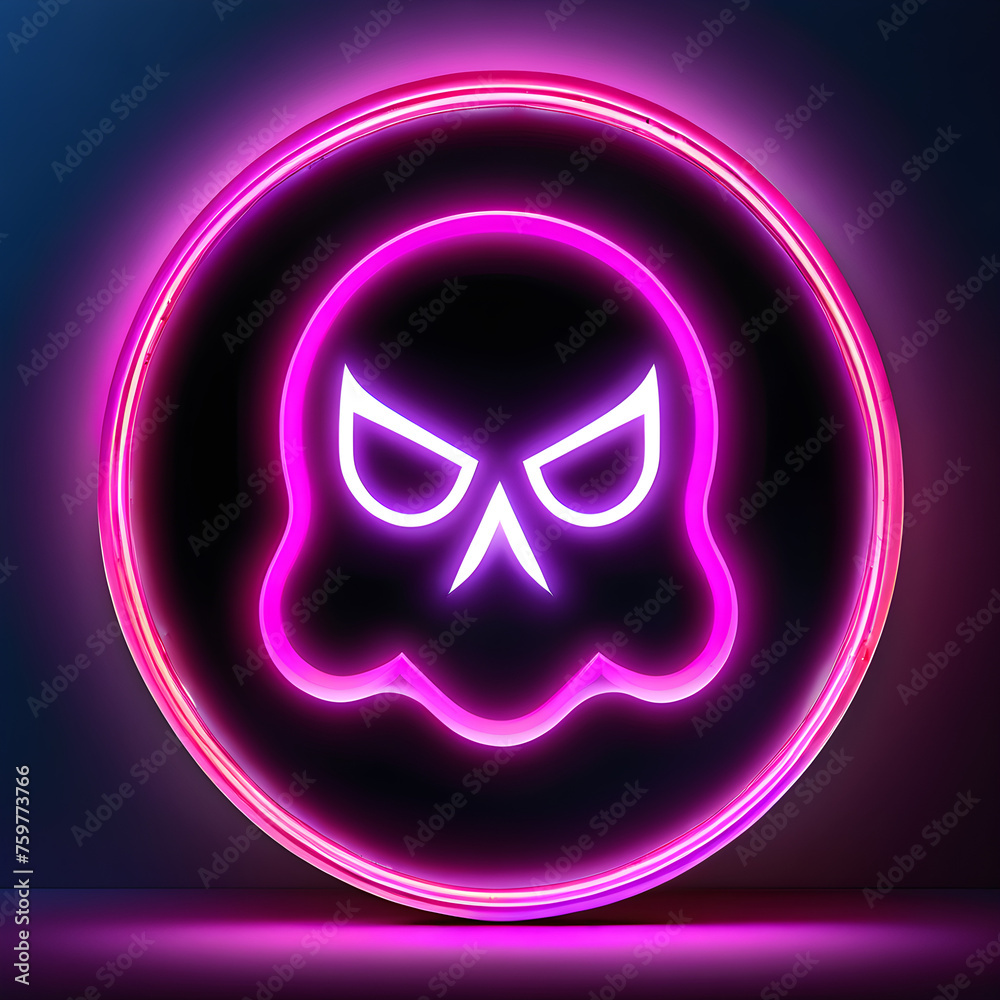 Pink Luminescence: Exploring the Artistry of Pink Neon Circles(Generative AI) Pink Luminescence: Exploring the Artistry of Pink Neon Circles(Generative AI)