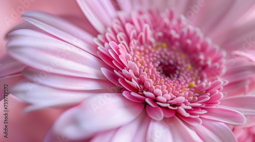 close up of pink flower