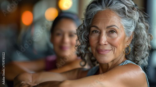 Aging with Grace, Strength, and Determination: Senior Workout Inspiration , generated by IA 