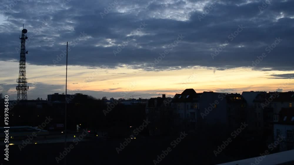 Sunset timelapse. Sunset timelapse.