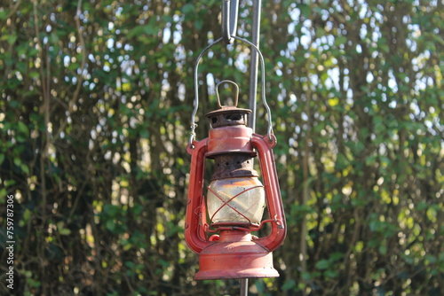 lantern in the garden