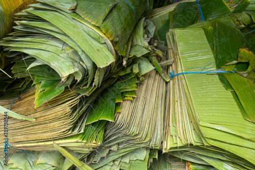 banana leaves