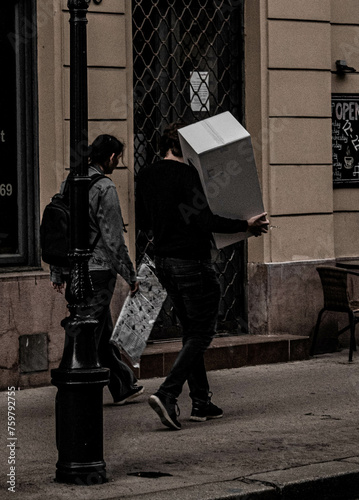 Photography people in the street