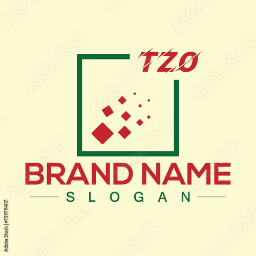 Creative TZO letter logo design for your business brands photo