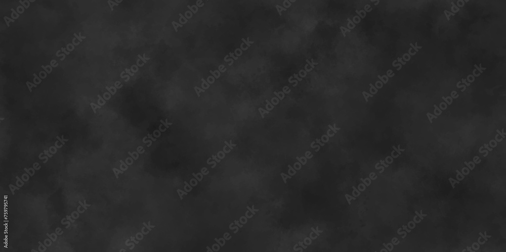 Black and grey watercolor background texture design .abstract black and gray watercolor painting 
background .Abstract panorama banner watercolor paint creative concept . - obrazy, fototapety, plakaty 