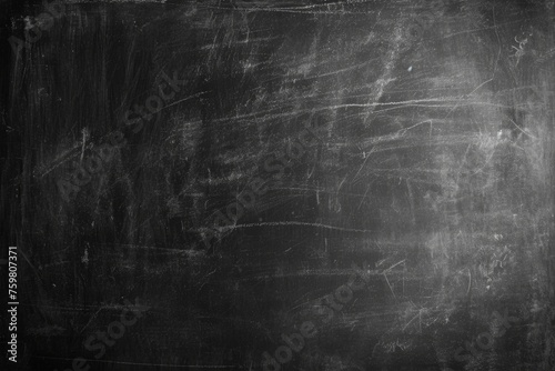 Vintage Chalkboard Texture with Smudged Eraser Marks for Education Background