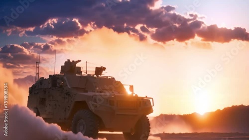 armored military vehicle photo