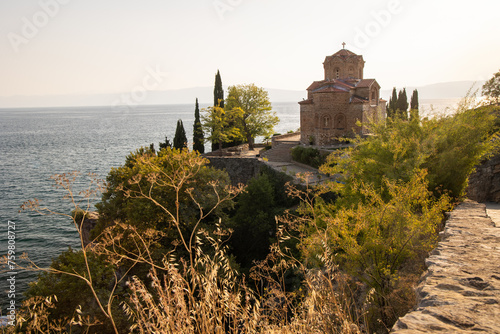 Kirche Sveti Jovan Kaneo am Ohridsee, Nordmazedonien