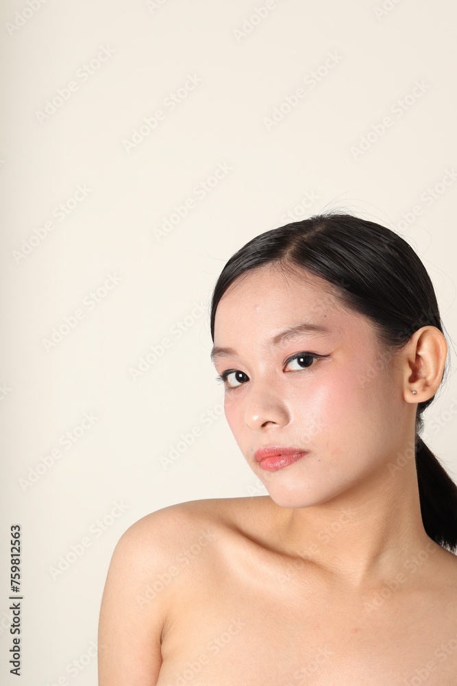 Beautiful asian woman