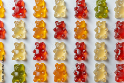 Gummy bear (edited generative AI) photo