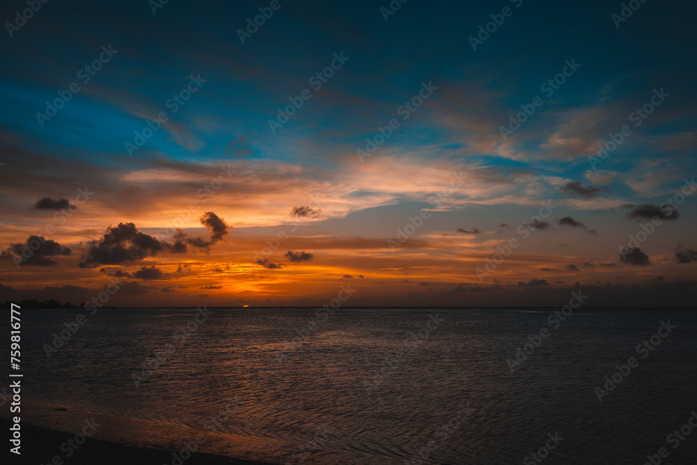 Guam Sunset during golden hour Guam Sunset during golden hour