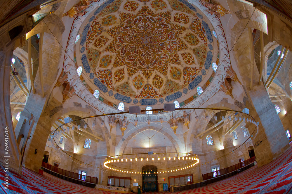 Edirne, Centrum , Burmese (three balconies) Mosque 