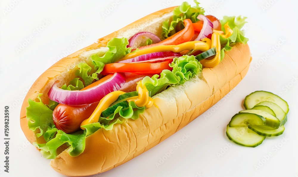 Tasty Treat: Enjoy a Delicious Fresh Hot Dog Tasty Treat: Enjoy a Delicious Fresh Hot Dog